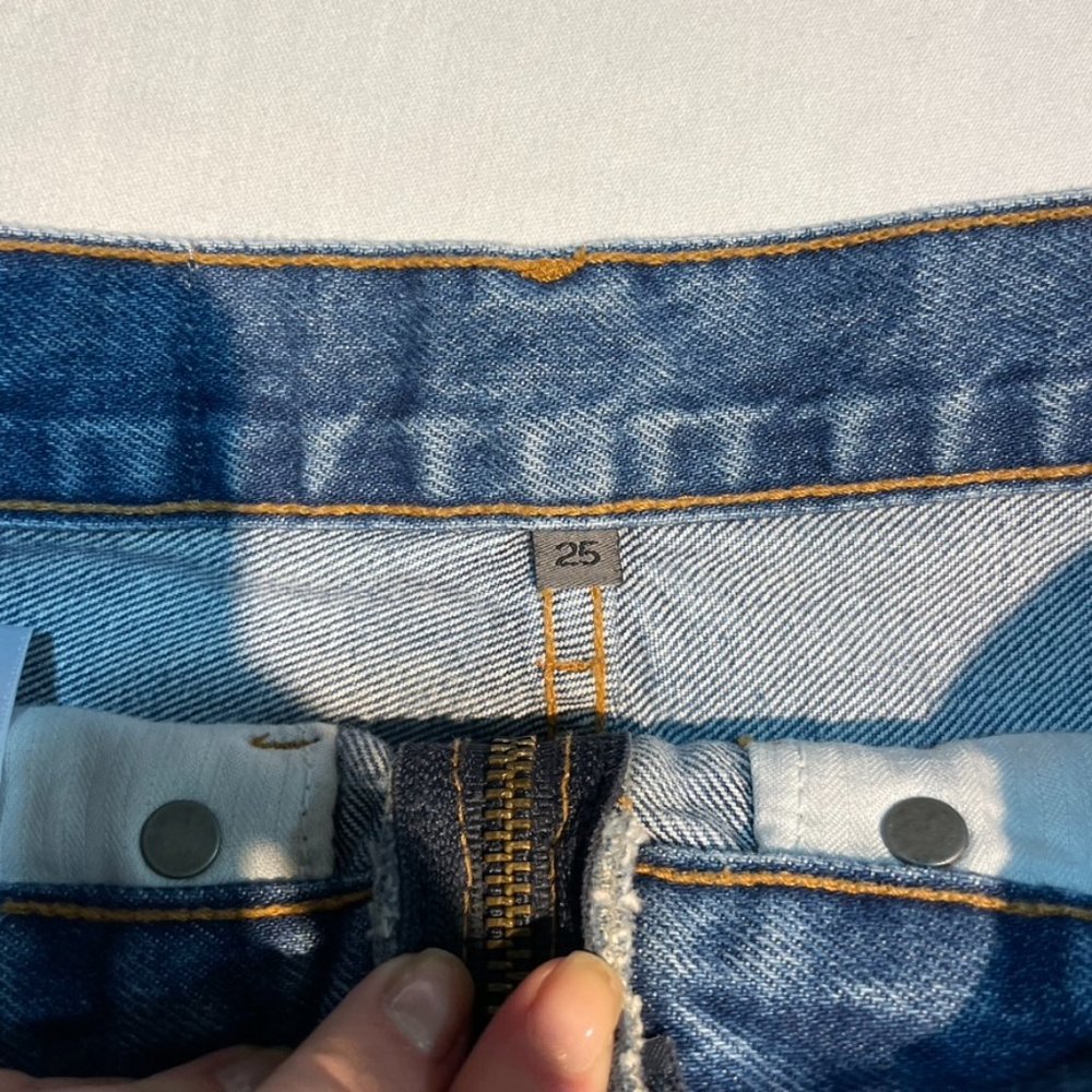 Carmar Denim Beatrice Zip Front Mini Skirt - Picture 5 of 9